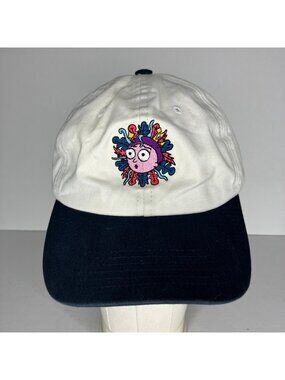 Primitive Hat Rick and Morty Men's Adjustable White Navy Blue